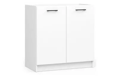 Kuchyňská skříňka pod dřez OLIVIA – 80cm | Bílá
