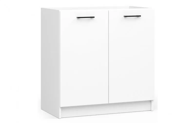 Kuchyňská skříňka pod dřez OLIVIA – 80cm | Bílá