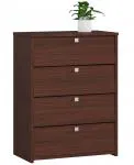 Botník se 4 přihrádkami 60cm - wenge