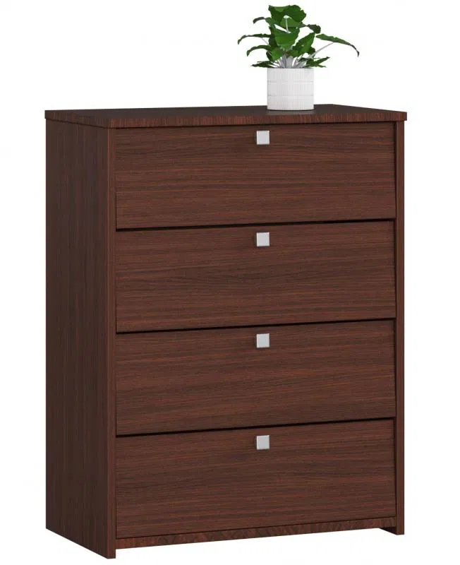 Botník se 4 přihrádkami 60cm - wenge