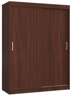 Šatní skřín s posuvnými dveřmi 150 cm MONO wenge
