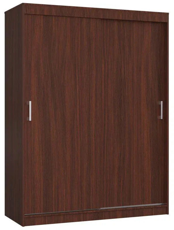 Šatní skřín s posuvnými dveřmi 150 cm MONO wenge