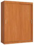 Šatní skříň s posuvnými dveřmi 150 cm MONO olcha