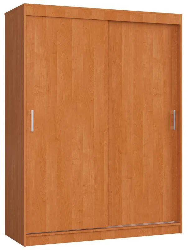 Šatní skříň s posuvnými dveřmi 150 cm MONO olcha