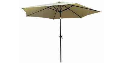 Zahradní slunečník ORIENT s nastavitelným sklonem, béžový, 270x27cm, 4,5 kg