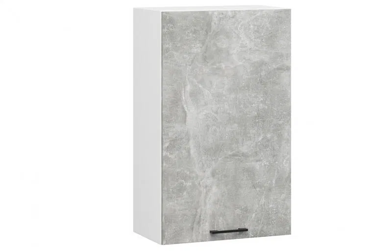 Závěsná kuchyňská skříňka OLIVIA 50x72cm Bílá/Beton