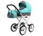 Kočárek 2v1 BabyLux  ROSSO MINT