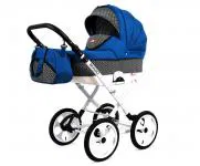 Kočárek 2v1 BabyLux  ROSSO INDYGO SQUARE