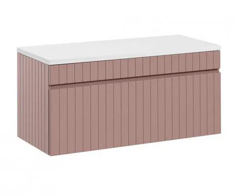 Koupelnová skříňka ICONIC ROSE 100cm + deska