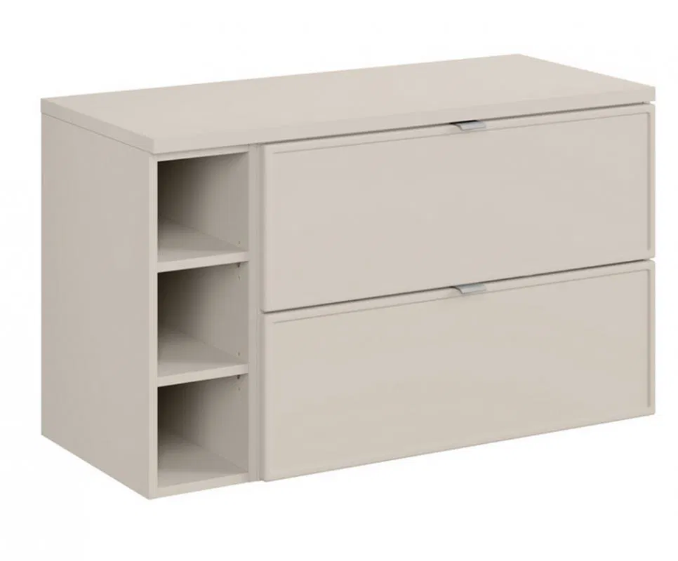 Koupelnová skříňka BELLA CASHMERE B 100cm + deska + regál