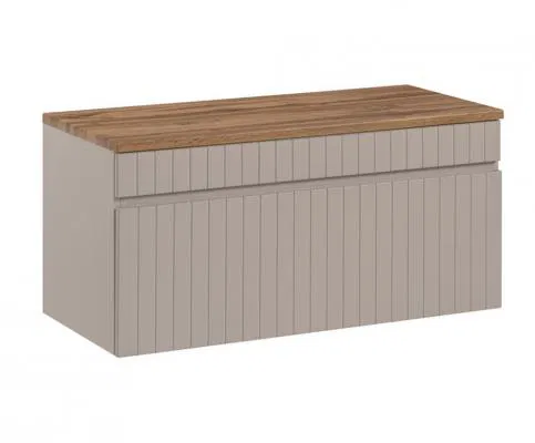 Koupelnová skříňka ICONIC CASHMERE 100cm + deska