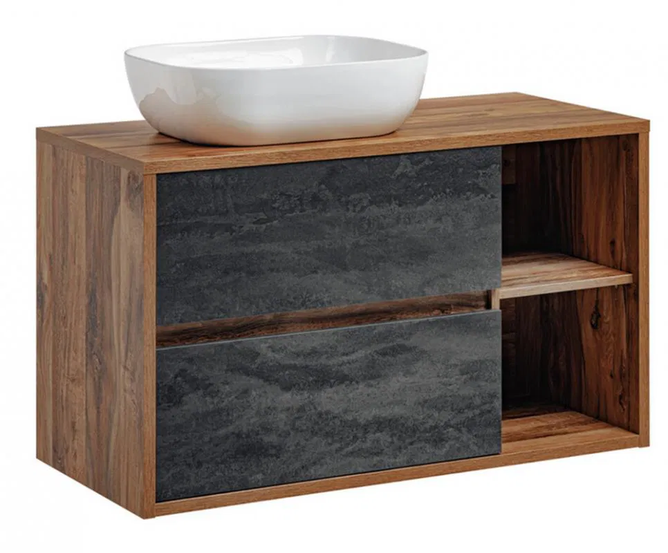 Koupelnová skříňka HAMPTON C 100cm + umyvadlo