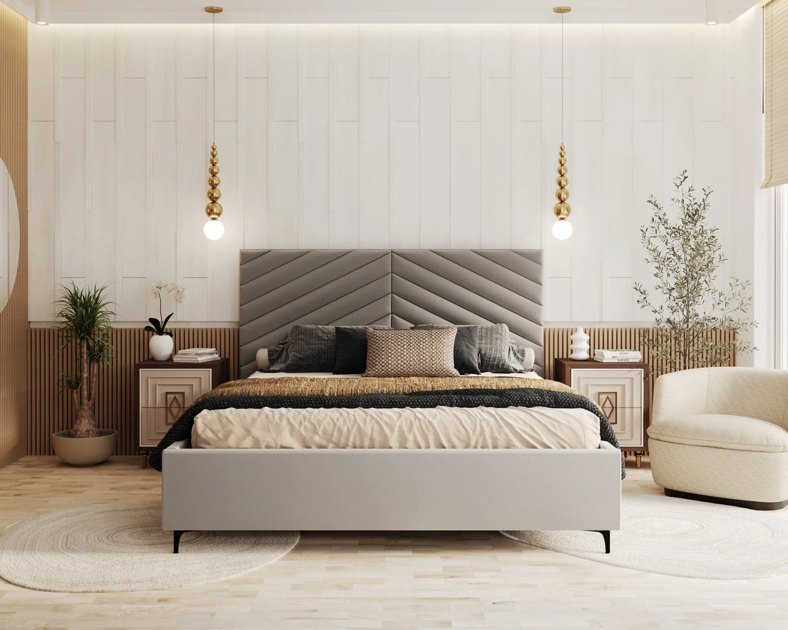 Čalouněná postel ELEGANTE 90x200 Světle Šedá Paris s úložným prostorem kovový rošt