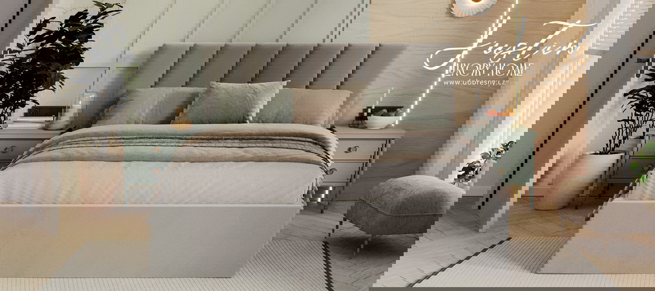 Čalúnená posteľ JUSTIN 90x200 Sivá Trinity s úložným priestorom kovový rošt