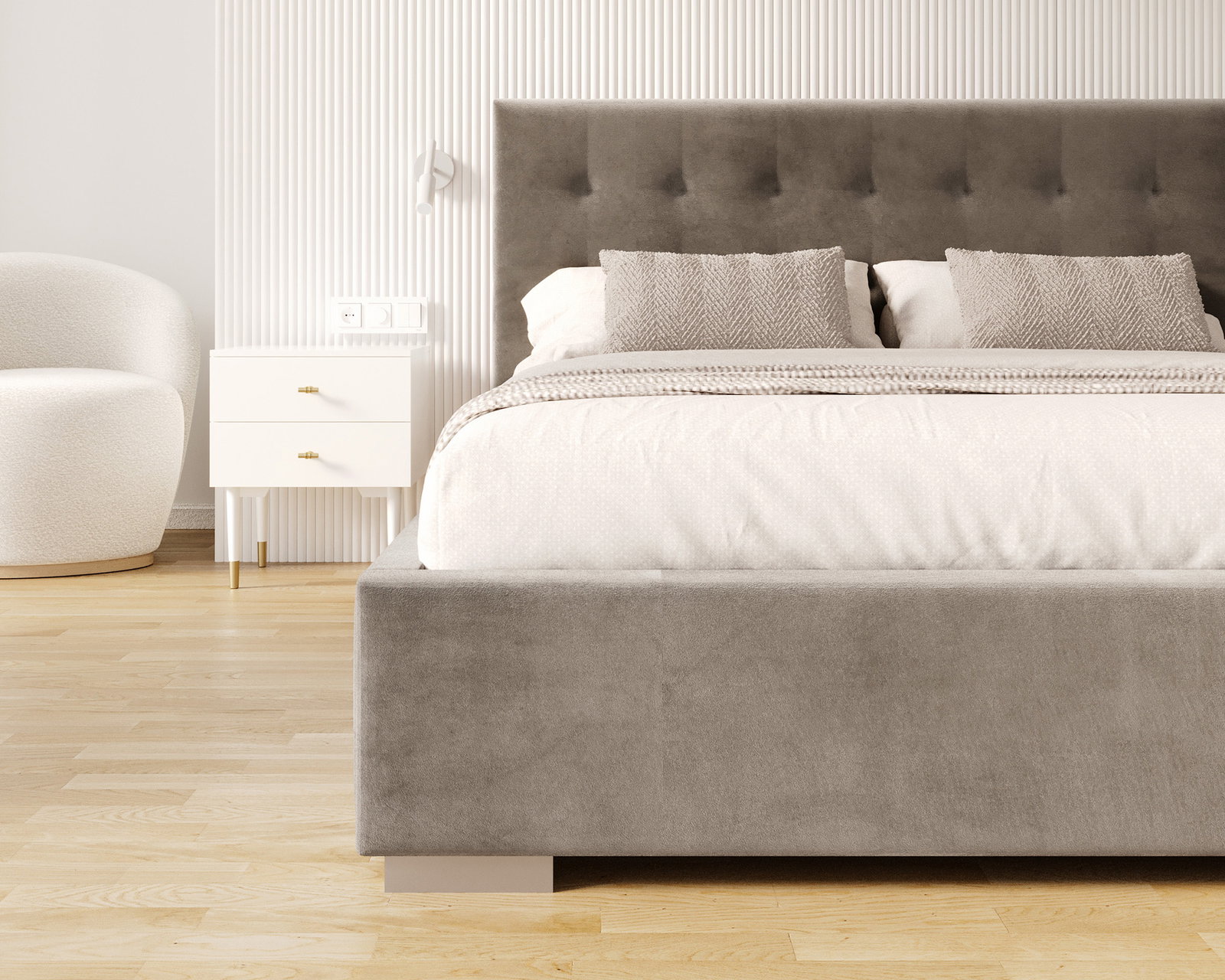 Čalúnená posteľ LUCERNA 160x200 Grafit Trinity s úložným priestorom kovový rošt