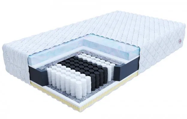 Taštičková matrace LUMINO SILVERCARE 90x200 cm 29 cm