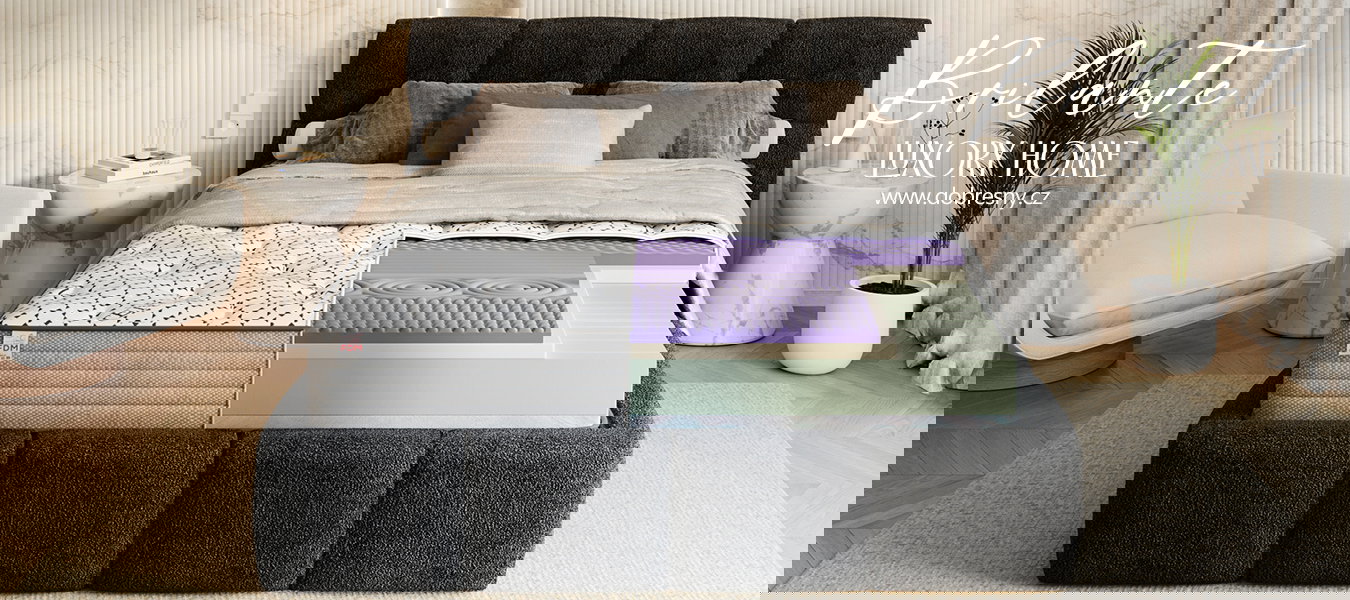 Penový matrac BRILLANTE TENCEL 140x200 cm 26 cm