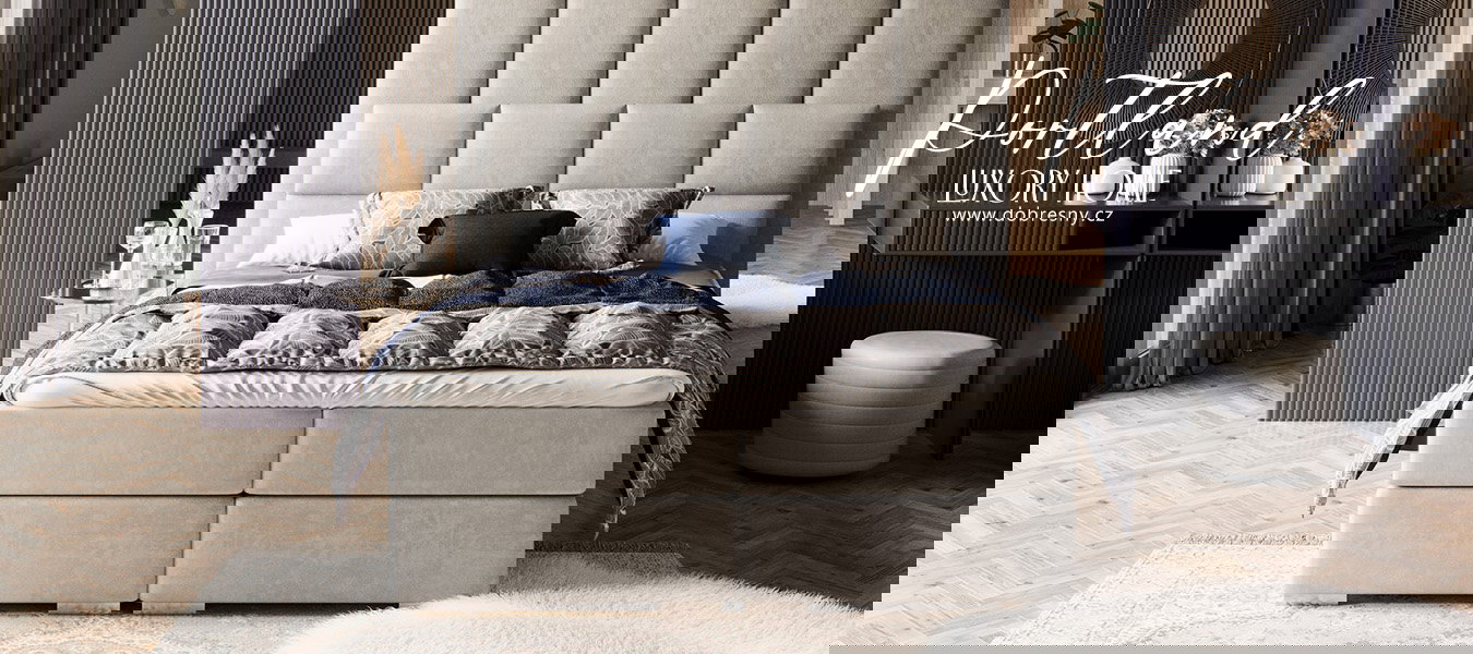 Čalúnená posteľ 160x200 cm PORTLAND sivá