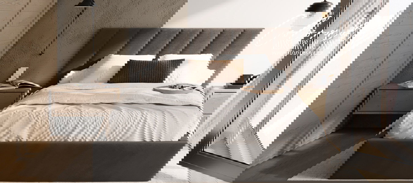 Čalúnená posteľ COLORADO 120x200 s kovovým zdvižným roštom Tmavo sivá