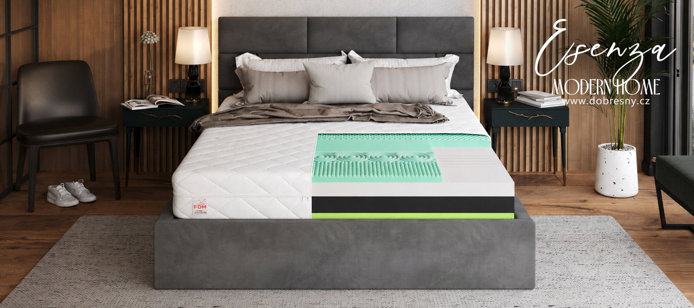 Penový matrac ESENZA JERSEY 120x200cm 23cm