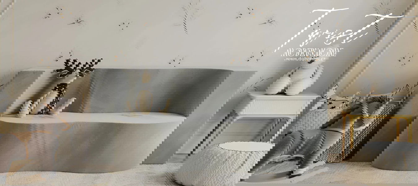 Rozkladacia pohovka TWIST SIVÁ TRINITY 120x200cm