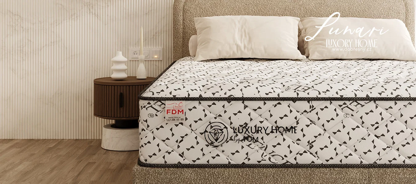 Taštičková matrace LUNARI TENCEL 90x200cm 23cm