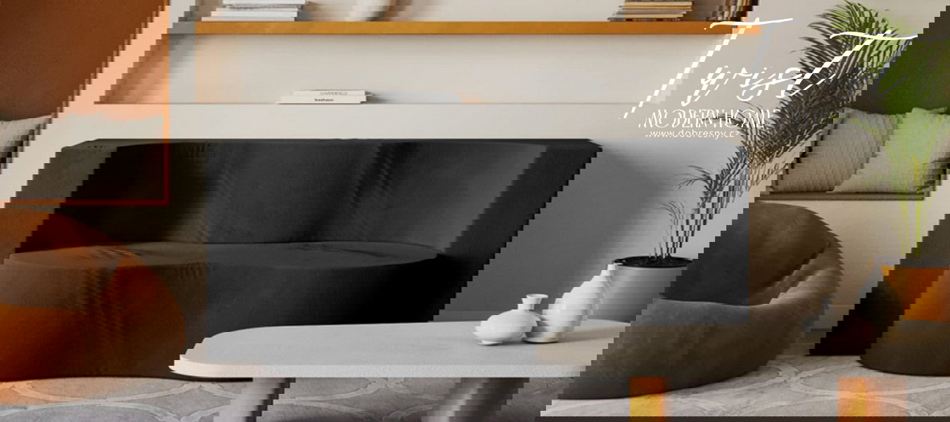 Rozkladacia pohovka TWIST ČIERNÁ TRINITY 120x200cm