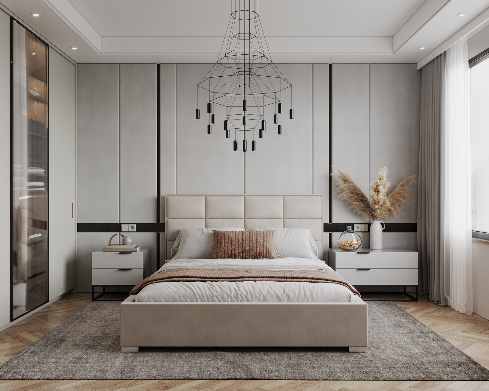 Čalúnená posteľ APOLLO 180x200 Krémová Paris s úložným priestorom kovový rošt