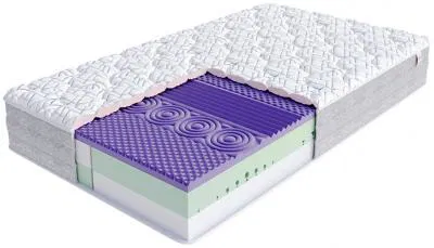 Pěnová matrace AVELLINO NANO JERSEY BORDER VISCO 140x200 cm 27 cm