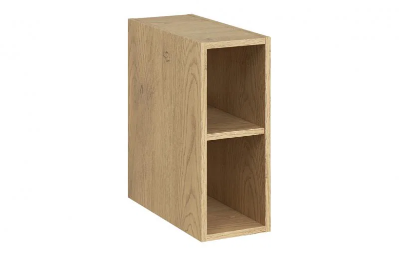 Koupelnový otevřený regál pod desku DUB CREMONA 20 cm