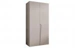 Šatní skříň PIANO 1, 100x52x202 cm | Kašmírová / kašmírové úchyty