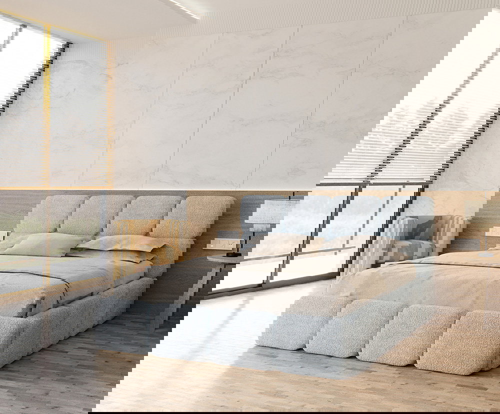 Čalúnená posteľ DELICATO 140x200 cm Tyrkysová Cleo s úložným priestorom kovový rošt