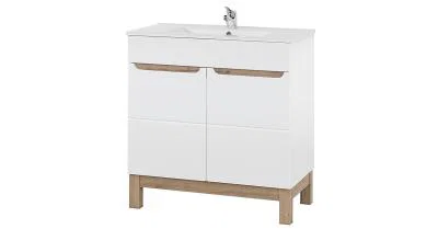 Koupelnová skříňka BALI WHITE 80cm s umyvadlem