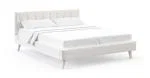 Čalouněná postel HEAVEN 140x200 Paris bílá