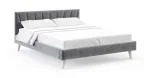 Čalouněná postel HEAVEN 160x200 Paris šedá