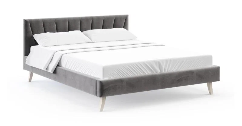 Čalouněná postel HEAVEN 180x200 Paris tmavě šedá