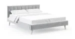 Čalouněná postel HEAVEN 180x200 Paris světle šedá