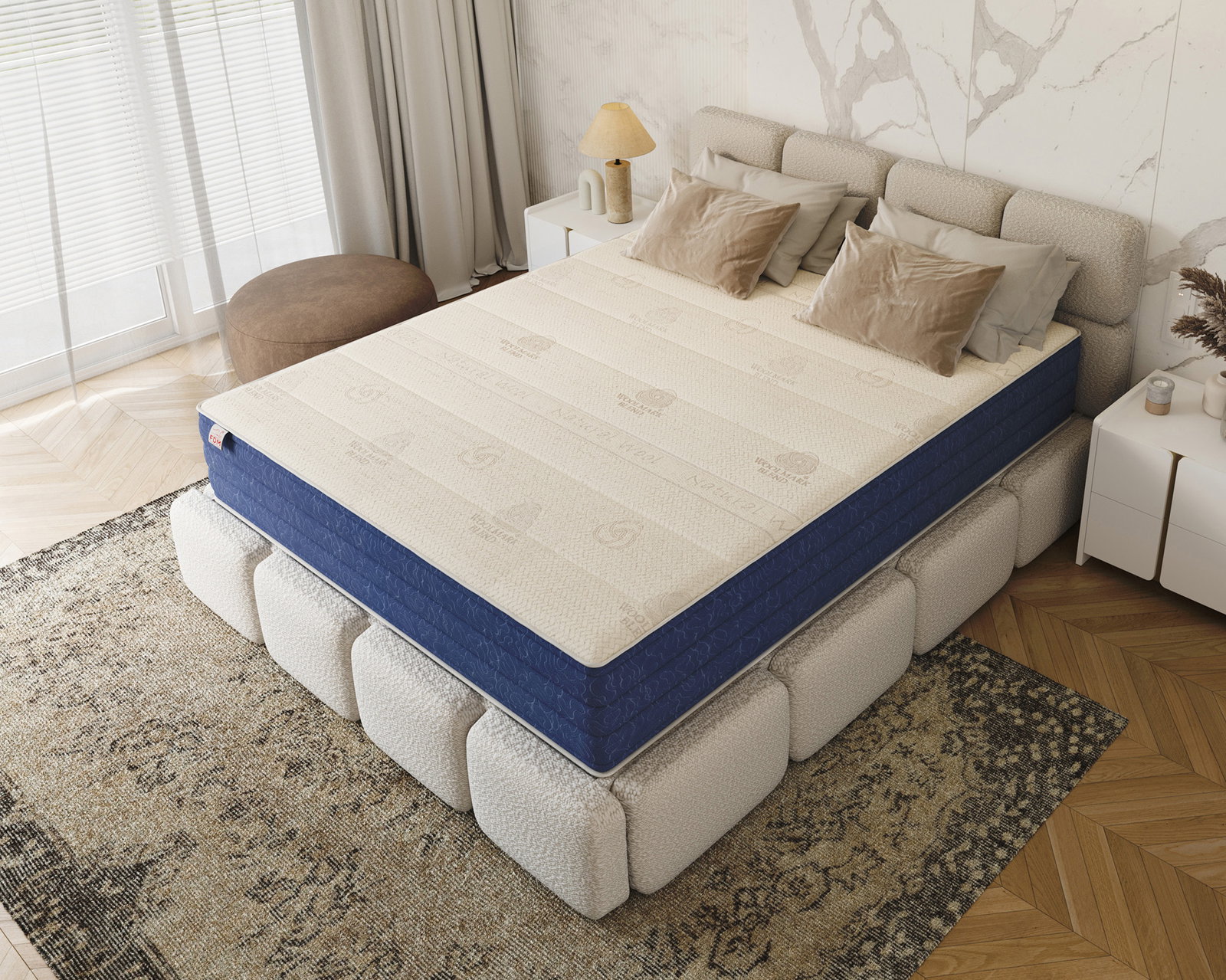 Taštičkový matrac ZEN DUAL 90x200x29cm