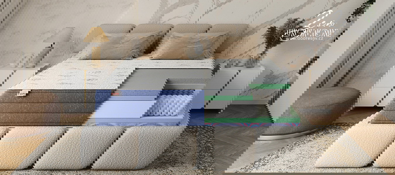 Taštičkový matrac ZEN DUAL 120x200x29cm