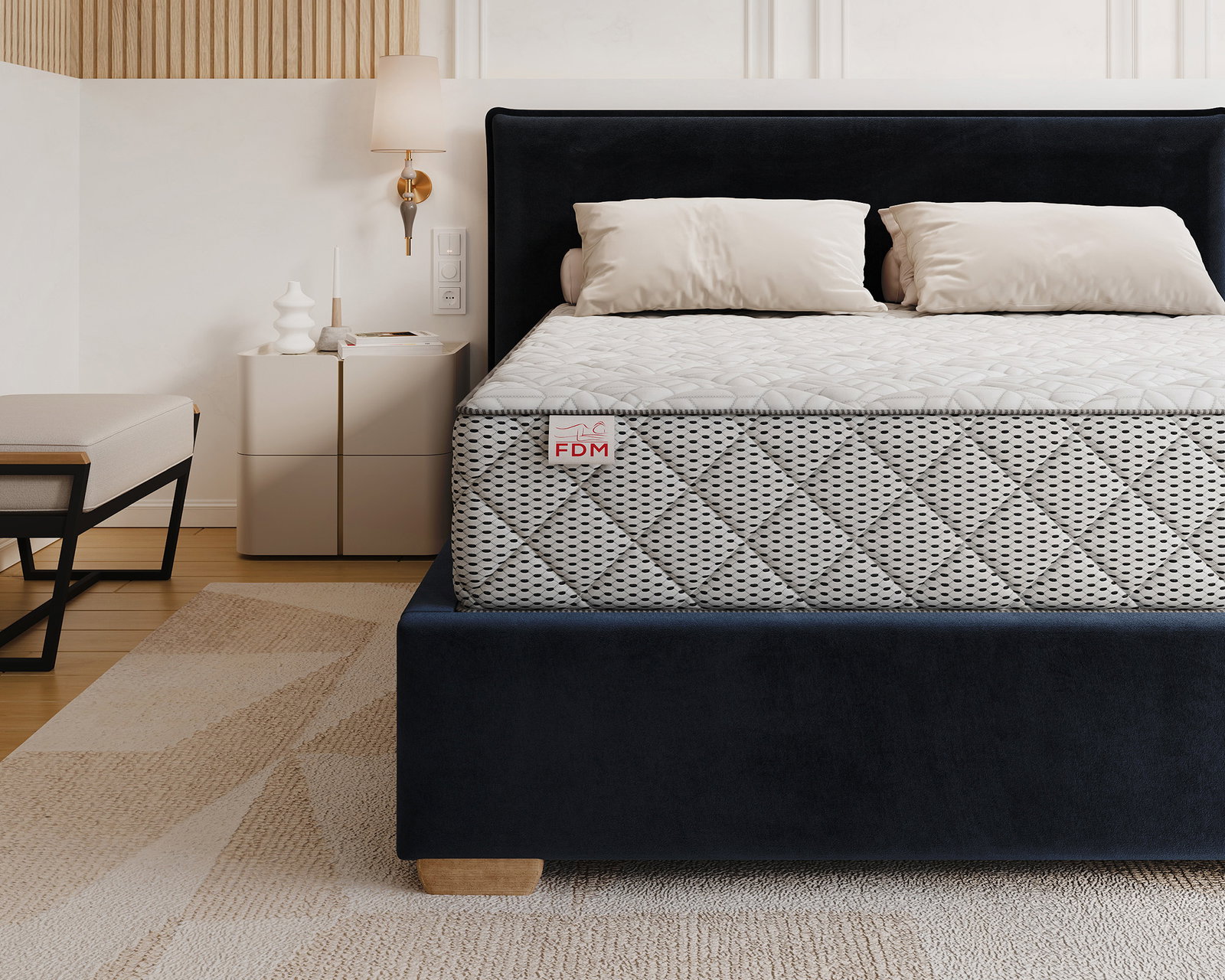 Penový matrac MODERNOS NANO 200x200x28cm