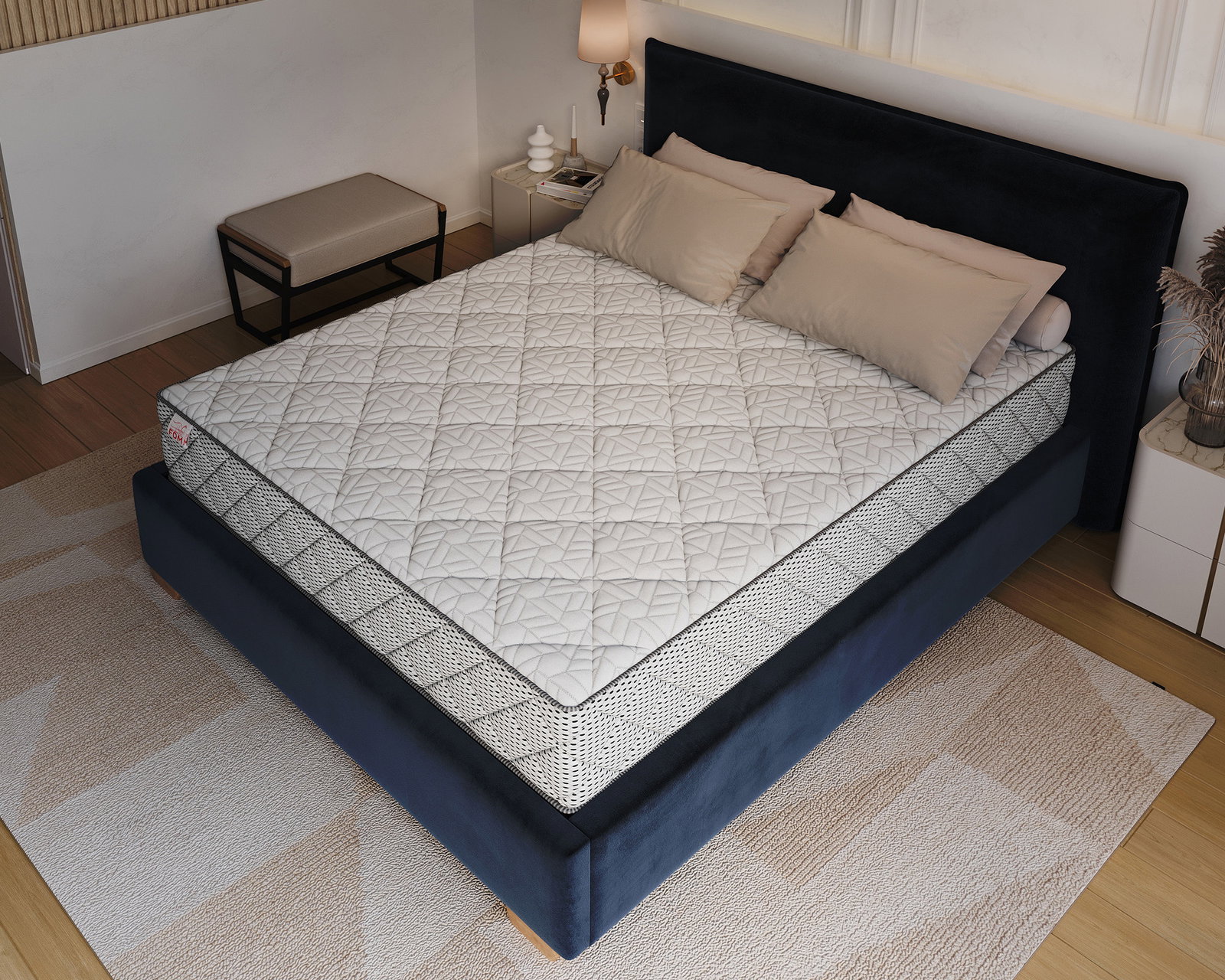 Penový matrac MODERNOS NANO 200x200x28cm