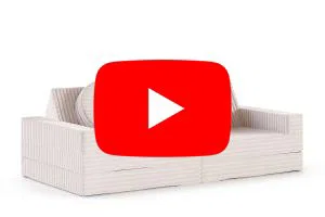 Rozkládací pohovka VARIANT BÍLÁ SZTRUKS 160x80