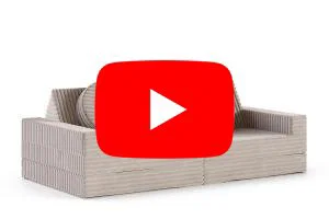 Rozkládací pohovka VARIANT BÉŽOVÁ SZTRUKS 160x80