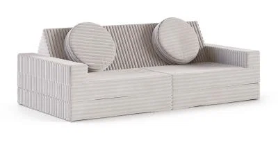 Rozkládací pohovka VARIANT ŠEDÁ SZTRUKS 160x80