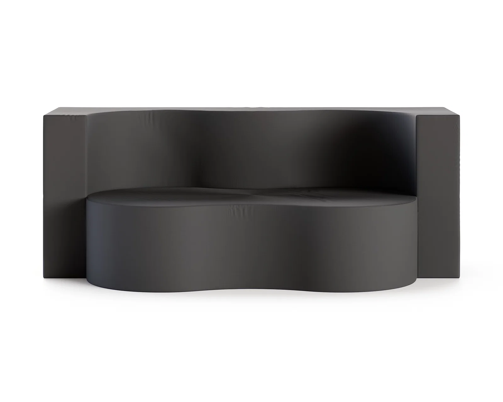Rozkládací pohovka TWIST GARDEN TMAVĚ ŠEDÁ voděodoná 120x200