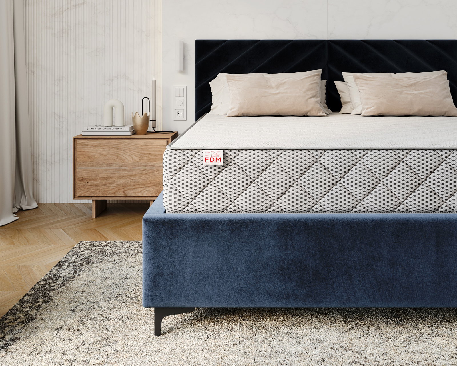 Penový matrac NORDIC SILVERCARE 80x200x24cm