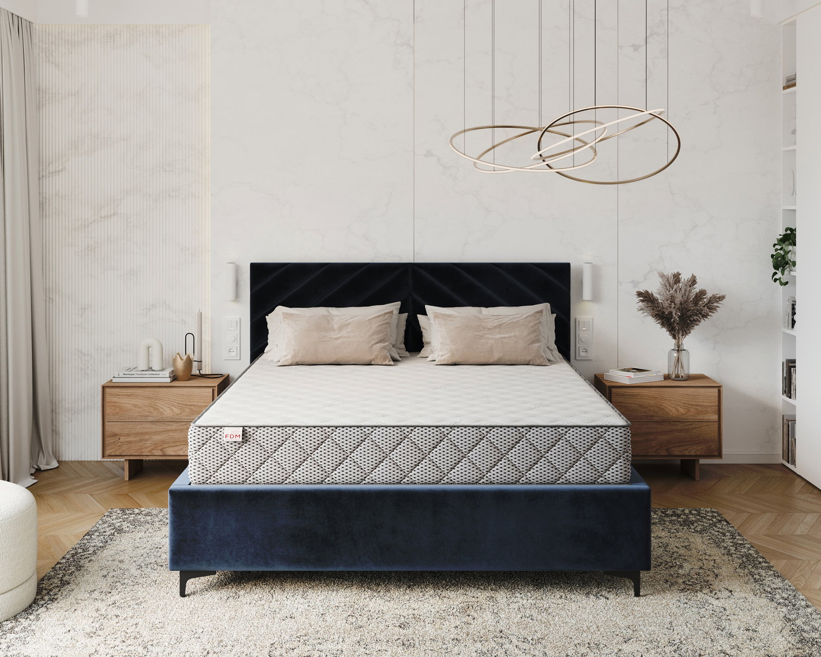 Penový matrac NORDIC SILVERCARE 120x200x24cm