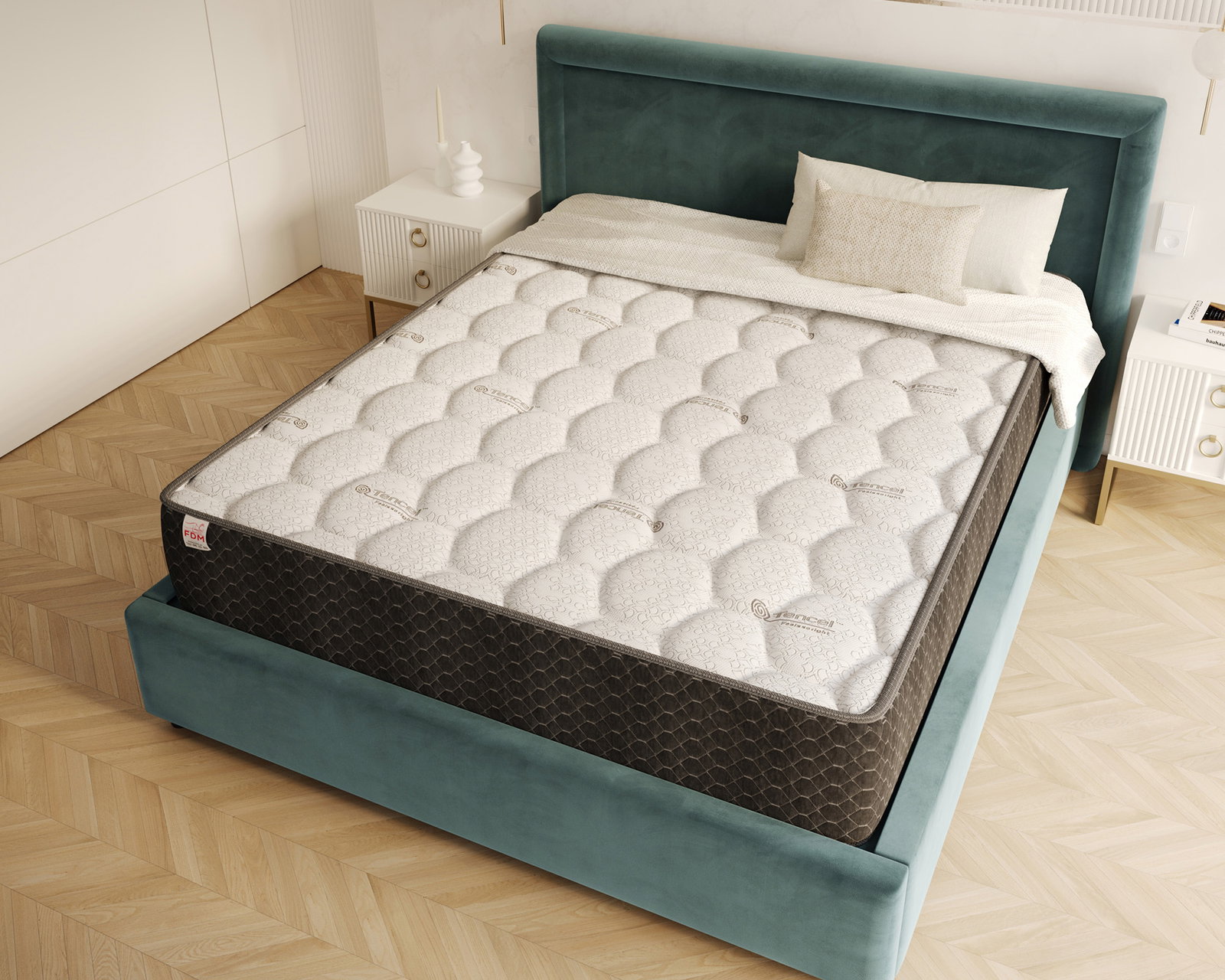 Taštičkový matrac TASSO TENCEL 90x200x24cm