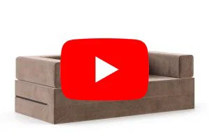 Rozkládací pohovka AVIO RŮŽOVÁ SZTRUKS 200x200