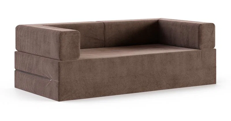 Rozkládací pohovka AVIO HNĚDÁ SZTRUKS 200x200